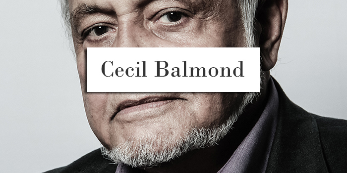 Cecil Balmond, Architect Portrait - Allan Fernandes Architectural Photography